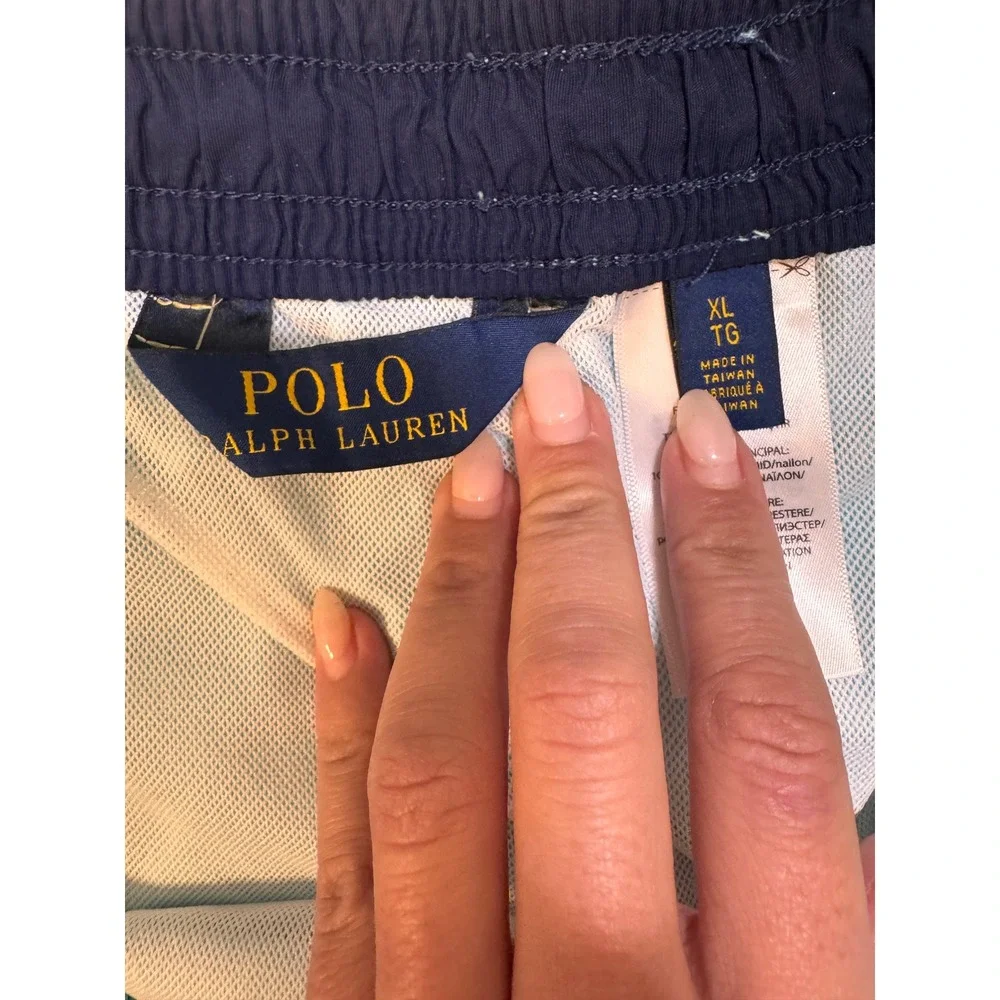 Polo Ralph Lauren Mens Swim Trunks Bundle 3 Pack XL Blue Green Red